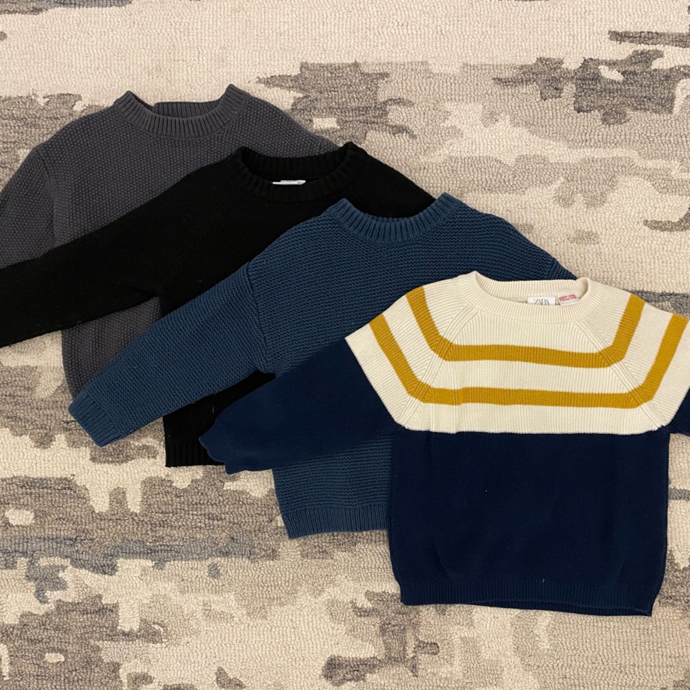 Boys pullover sweaters